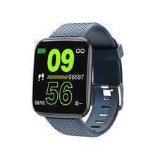 Load image into Gallery viewer, Bakeey 116 Plus2 UI Update Thin Camera Remote Control HR Blood Pressure Monitor Multi Sport Modes Reminder Fitness Smart Watch