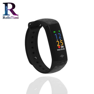 Men Smart Wristband fitness tracker Watch Health Heart Rate Blood Pressure Monitor Waterproof Smart Bracelet for Women Smartband