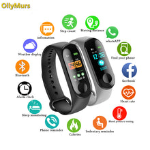 Load image into Gallery viewer, Men&#39;s Watch Smartband Outdoor Sports Smart Wristband Fitness Bracelet Heart Rate Blood Pressure Monitoring Wristbands Tracker