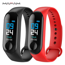 Load image into Gallery viewer, MAFAM M3X Smart Bracelet Blood Pressure Fitness Tracker IP67 Waterproof Bluetooth Smart Wrist Band For iphone xiaomi smartband